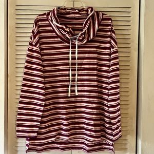 St John’s Bay stripes pullover for women